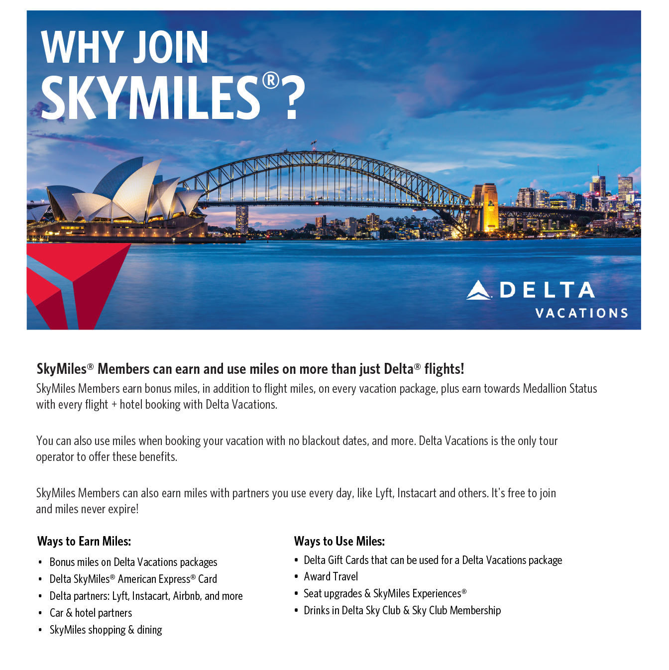 SkyMiles Experiences